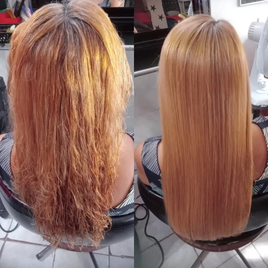 Antes e depois CauterMix
